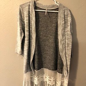 3/4 sleeve cardigan